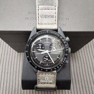 Swatch X Omega Bioceramic Moonswatch Mission To The Mercury Watch